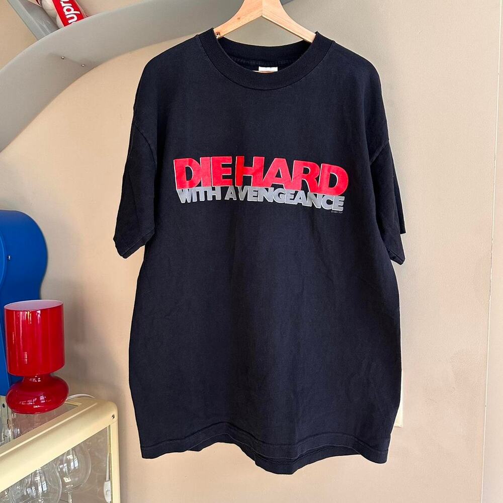 Vintage 1995 Die Hard Movie Promo Shirt